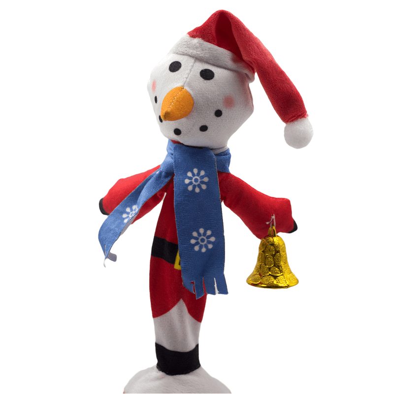 Electronic Singing and Dancing Cute Snowman Plush Toys Iconix 