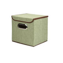 Eyelet Foldable Box Shaped Storage Organizer Storage & Organization Iconix 