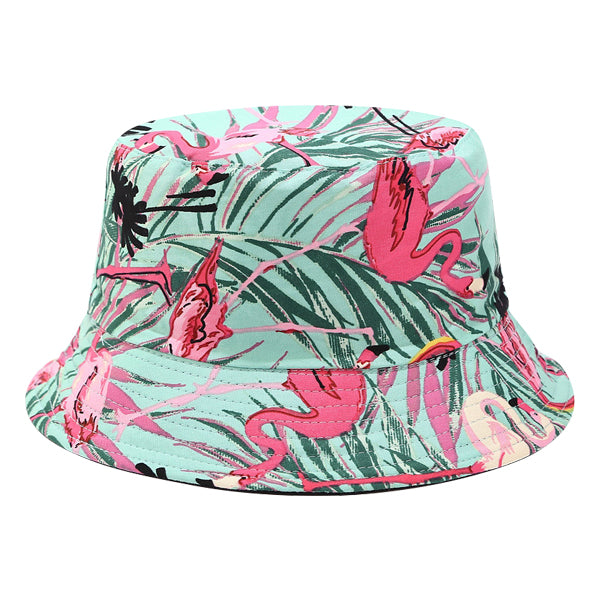 Flamingo Fest Bucket Hat bucket hat Iconix 
