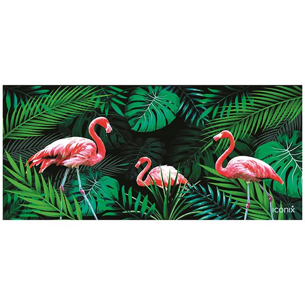 Flamingo Fest Full Desk Coverage Gaming and Office Mouse Pad Electronics & Gadgets Iconix 
