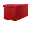 Foldable Storage Ottoman Storage & Organization Iconix 