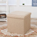 Foldable Storage Ottoman Storage & Organization Iconix 