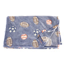Football Fantasies Glow-in-the-Dark Blanket Blankets Iconix 