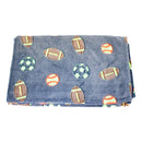 Football Fantasies Glow-in-the-Dark Blanket Blankets Iconix 