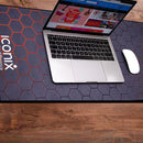 Game City Full Desk Coverage Gaming and Office Mouse Pad – Red Electronics Iconix 