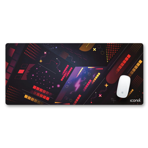 Game Zone Full Desk Coverage Gaming and Office Mouse Pad Mouse Pads Iconix 