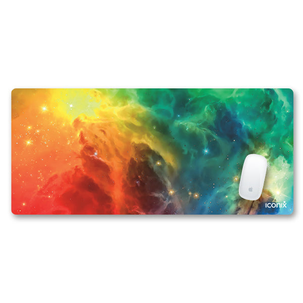 Golden Galaxy Full Desk Coverage Gaming and Office Mouse Pad Mouse Pads Iconix 
