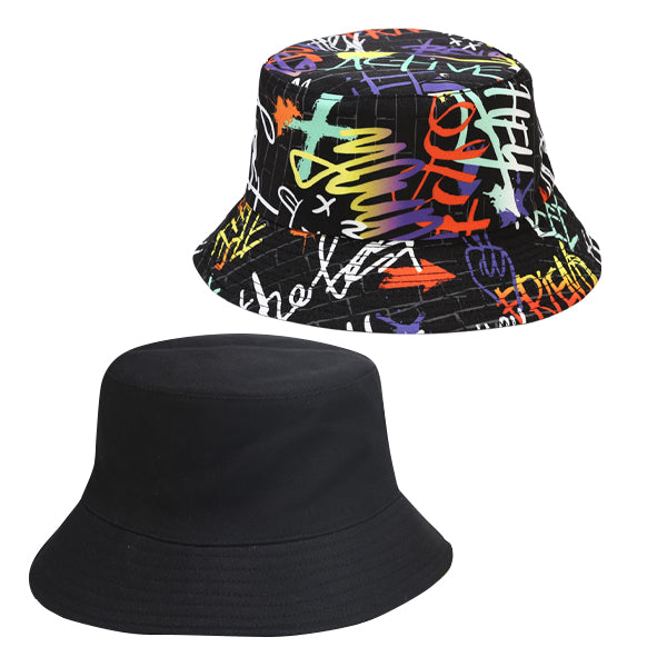 Graffiti Bucket Hat Bucket Hat Iconix 