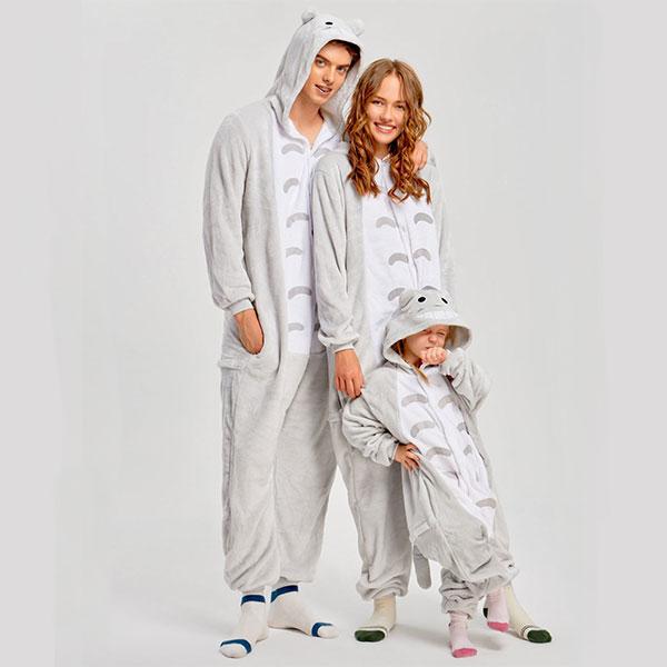 Grey Cat Onesie for Adults Iconix 