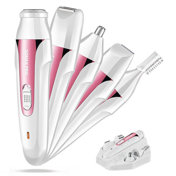 Hair Removal Hand held device with 5 interchangeable Attachments Beauty Iconix 