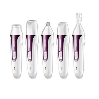 Hair Removal Hand held device with 5 interchangeable Attachments Beauty Iconix Purple 
