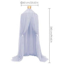 Hanging Canopy Mosquito Net 2.4M Kids Iconix Grey 