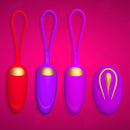 High Quality Silicone Wireless Vibrator Love Egg Iconix 
