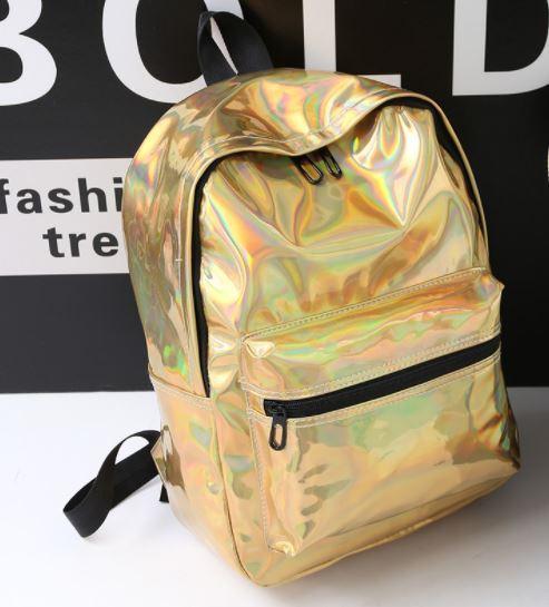 Holographic Backpack Outdoor Iconix Gold 
