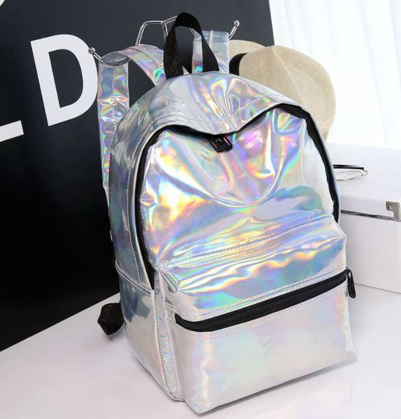 Holographic Backpack Outdoor Iconix Silver 