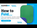 Rectangular Pop-up Double-Sided Screen Backdrop