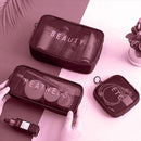 Iconix 3 Piece Cable & Cosmetic Organizer Storage & Organization Iconix 