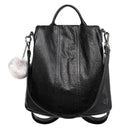 Iconix 3 Way PU Leather Anti-theft Backpack Backpacks & Travel Iconix 