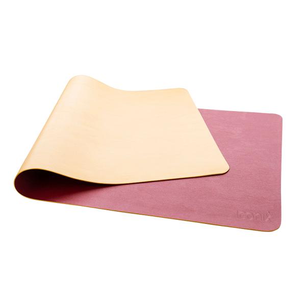 Iconix Anti-Slip PU leather Office Desktop Mousepad Mouse Pad Iconix Red/Yellow 