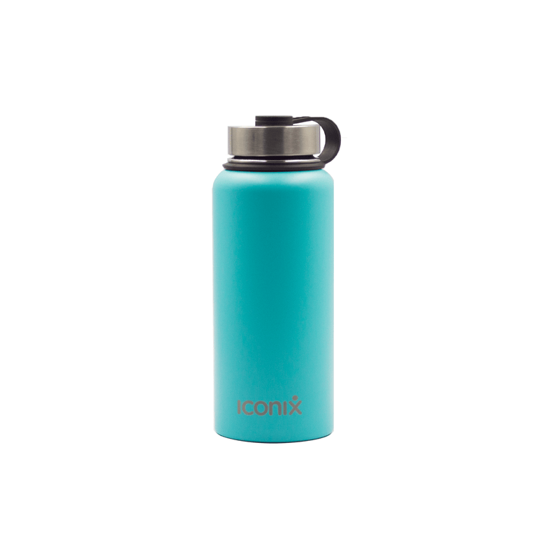 Iconix Aqua Stainless Steel Hot and Cold Flask - Stainless Steel Lid Bottles and Flasks Iconix 