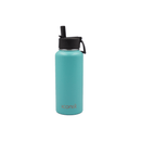 Iconix Aqua Stainless Steel Hot and Cold Flask - Straw Lid Stainless Steel Flasks Iconix 960ml 