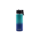 Iconix Blue Ombre Stainless Steel Hot and Cold Flask - Straw Lid Stainless Steel Flasks Iconix 