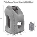 Iconix Inflatable Travel Pillow with Head & Arm Rests Outdoor Iconix 