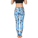 Iconix Ladies Cerulean Scene Yoga Leggings | HK31 Leggings Iconix 