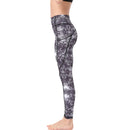 Iconix Ladies Grey Blaze Yoga Leggings Leggings Iconix 