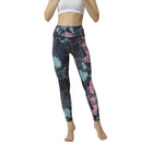 Iconix Ladies Paint Splash Yoga Leggings Leggings Iconix 