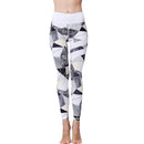 Iconix Ladies White and Grey Prism Yoga Leggings Leggings Iconix 