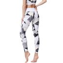 Iconix Ladies White and Grey Prism Yoga Leggings Leggings Iconix 