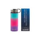 Iconix Mint and Purple Stainless Steel Hot and Cold Flask - Stainless Steel Lid Stainless Steel Flasks Iconix 