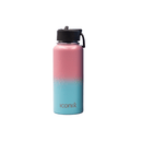 Iconix Pink and Mint Stainless Steel Hot and Cold Flask - Straw Lid Stainless Steel Flasks Iconix 