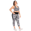 Iconix Plus Size Ladies Flower Power Leggings Plus Size Leggings Iconix 