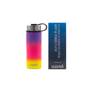 Iconix Purple and Yellow Stainless Steel Hot and Cold Flask - Stainless Steel Lid Stainless Steel Flasks Iconix 