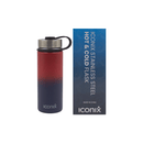 Iconix Red and Blue Stainless Steel Hot and Cold Flask - Stainless Steel Lid Bottles and Flasks Iconix 