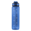 Iconix The Classic Motivational Time Marker Water Bottle – Blue water bottle Iconix 