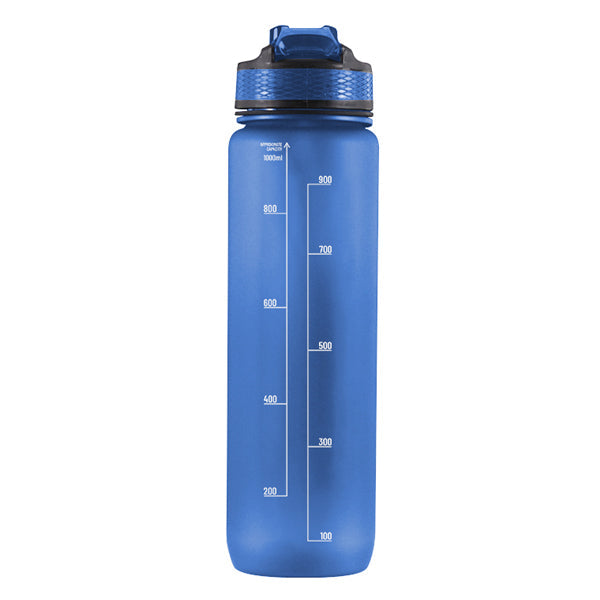 Iconix The Classic Motivational Time Marker Water Bottle – Blue water bottle Iconix 