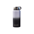 Iconix White and Black Stainless Steel Hot and Cold Flask - Stainless Steel Lid Bottles and Flasks Iconix 