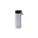 Iconix White Stainless Steel Hot and Cold Flask - Straw Lid Stainless Steel Flasks Iconix 