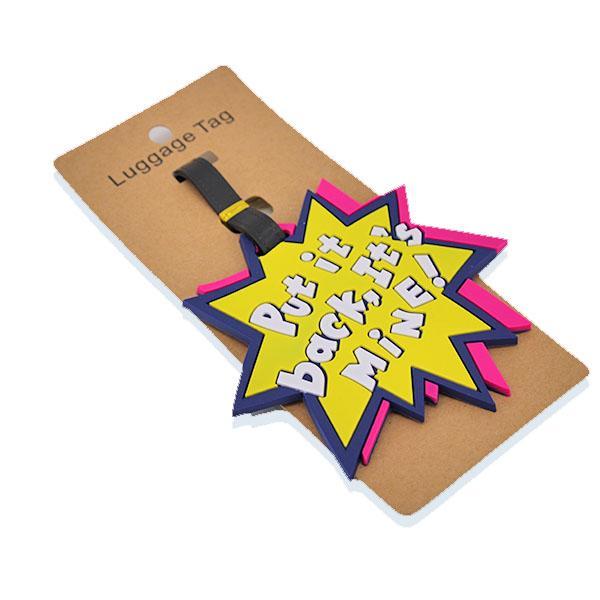 Individual Quirky Travel Luggage Tag Iconix Put it back, it’s mine 