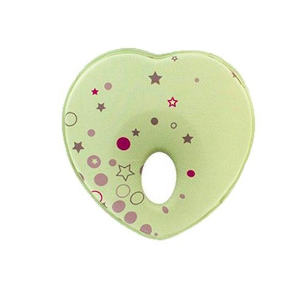 Infant Heart Shaped Support Pillow Kids Iconix Green 