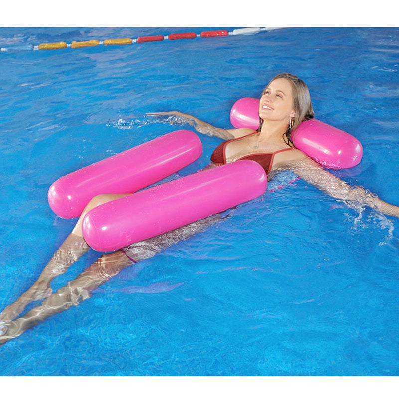 Inflatable Pool Hammock Lounger Chair - Hot Pink Pool Accessories Iconix 