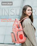 Insular Mommy Nappy Bag Backpack with wipe case Kids Iconix 