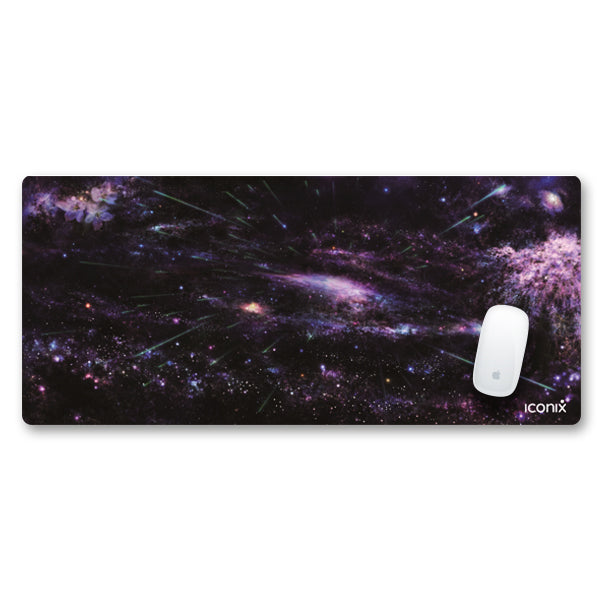 Intergalactic Bliss Full Desk Coverage Gaming and Office Mouse Pad Mouse Pads Iconix 