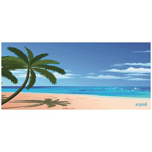 Island Life Full Desk Coverage Gaming and Office Mouse Pad Electronics & Gadgets Iconix 
