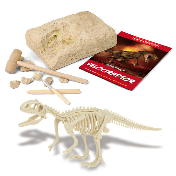 Junior Archaeology Dig Kit – Velociraptor Digging Kits Iconix 