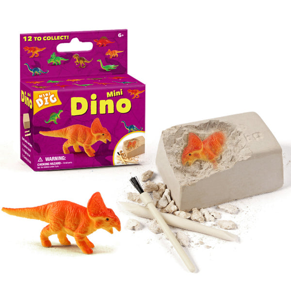 Junior Archaeology Mini Dig Kit - Baby Triceratops digging kits Iconix 