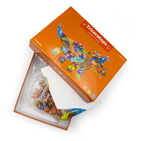 Kids 150pc Jigsaw Puzzle – Triceratops Jigsaw Puzzles Iconix 